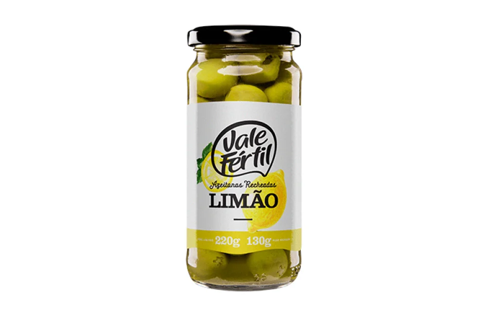 Azeitona Vale Fértil Limão 130 G