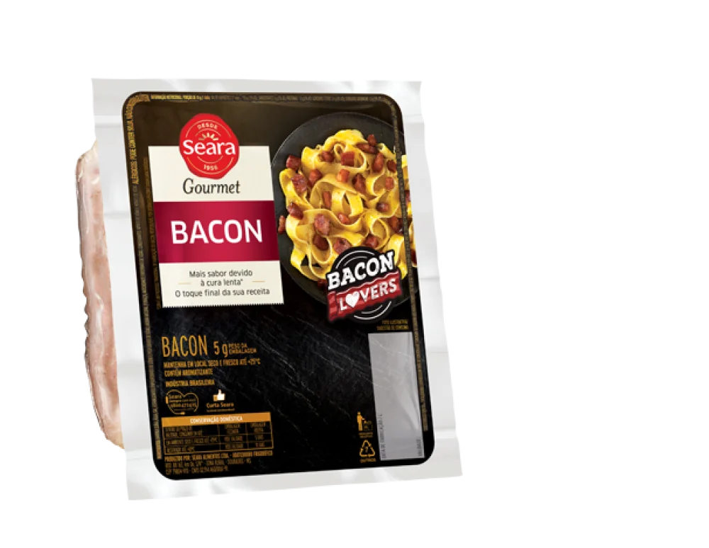 Bacon Pedaço Seara Lovers Gourmet Kg