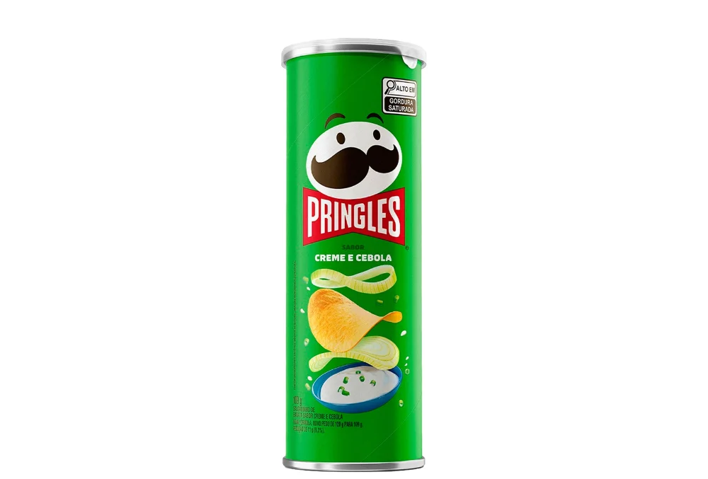 Batata Creme/Cebola Pringles 109Gr 