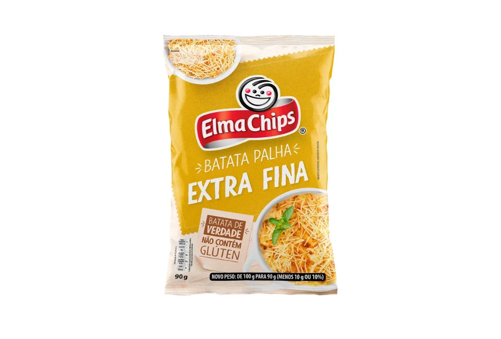 Batata Palha Extra Fina Elma Chips 90Gr