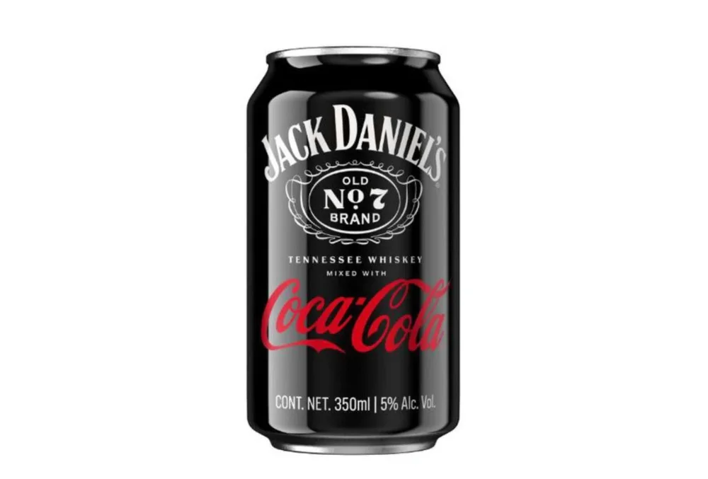 Bebida Jack & Coca Jack Daniels 350Ml