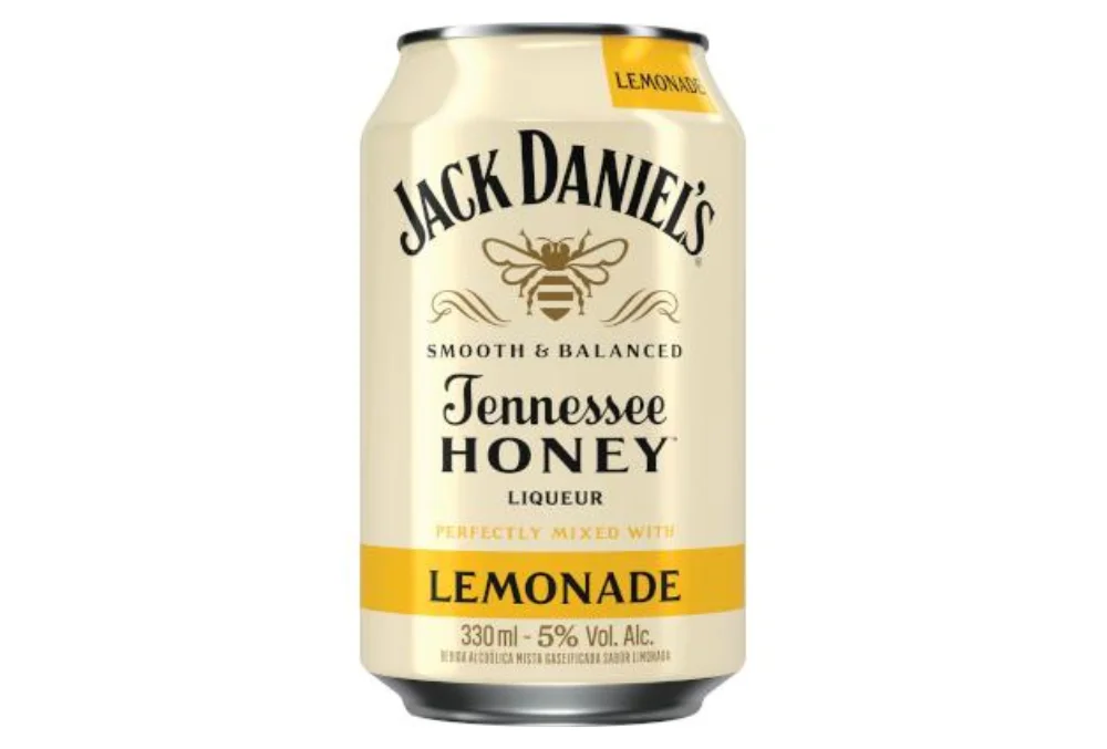 Bebida Alcoolica Mista Jack & Lemonade Jack Daniels 330Ml 