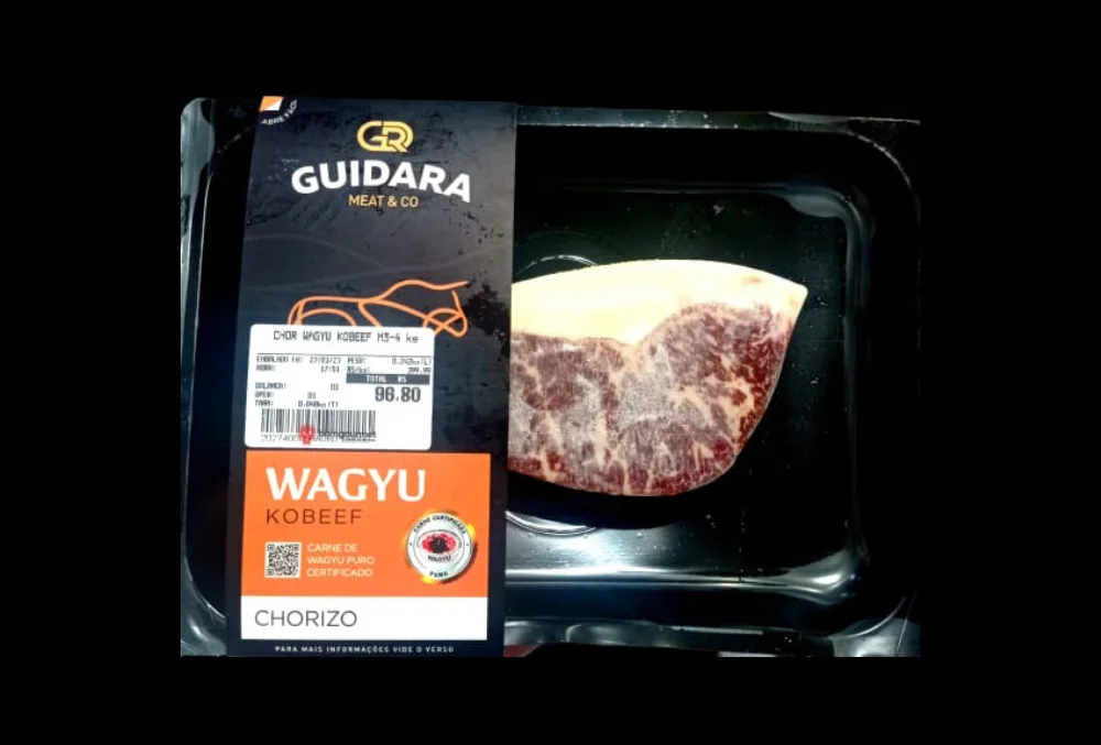 Bife Chorizo Wagyu Kobeef Marmoreio Congelado 3-4 Kg