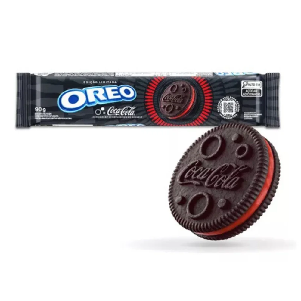 Biscoito Recheado 90Gr Coca Cola Oreo