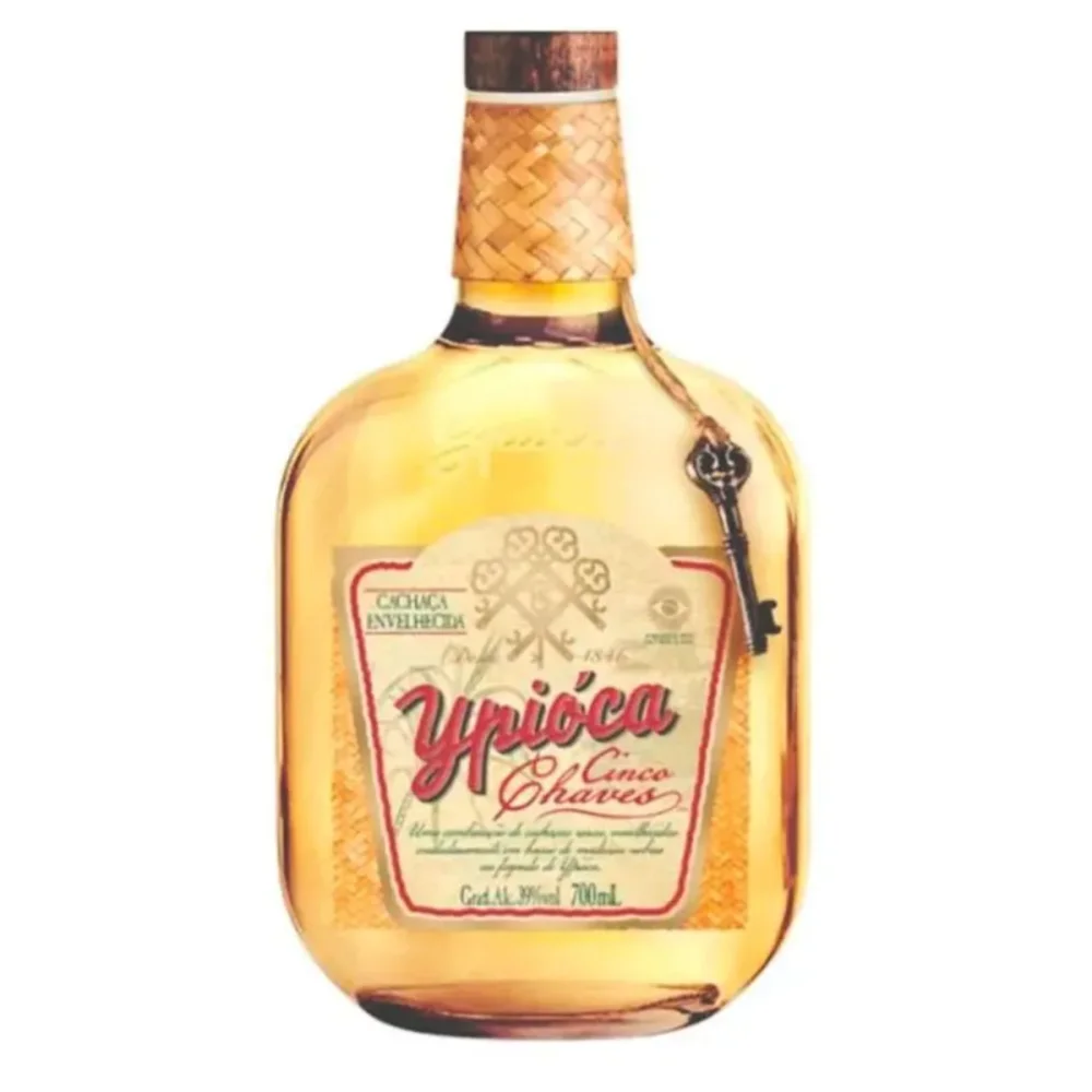 Cachaca 700Ml Cinco Chaves Ypioca