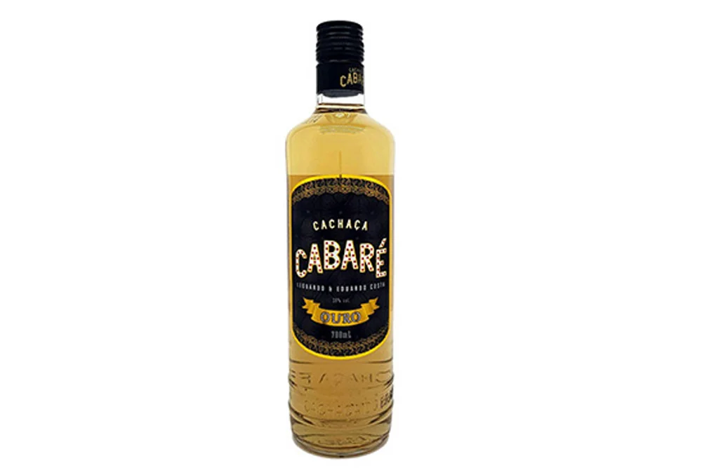 Cachaça Cabaré Ouro 700Ml