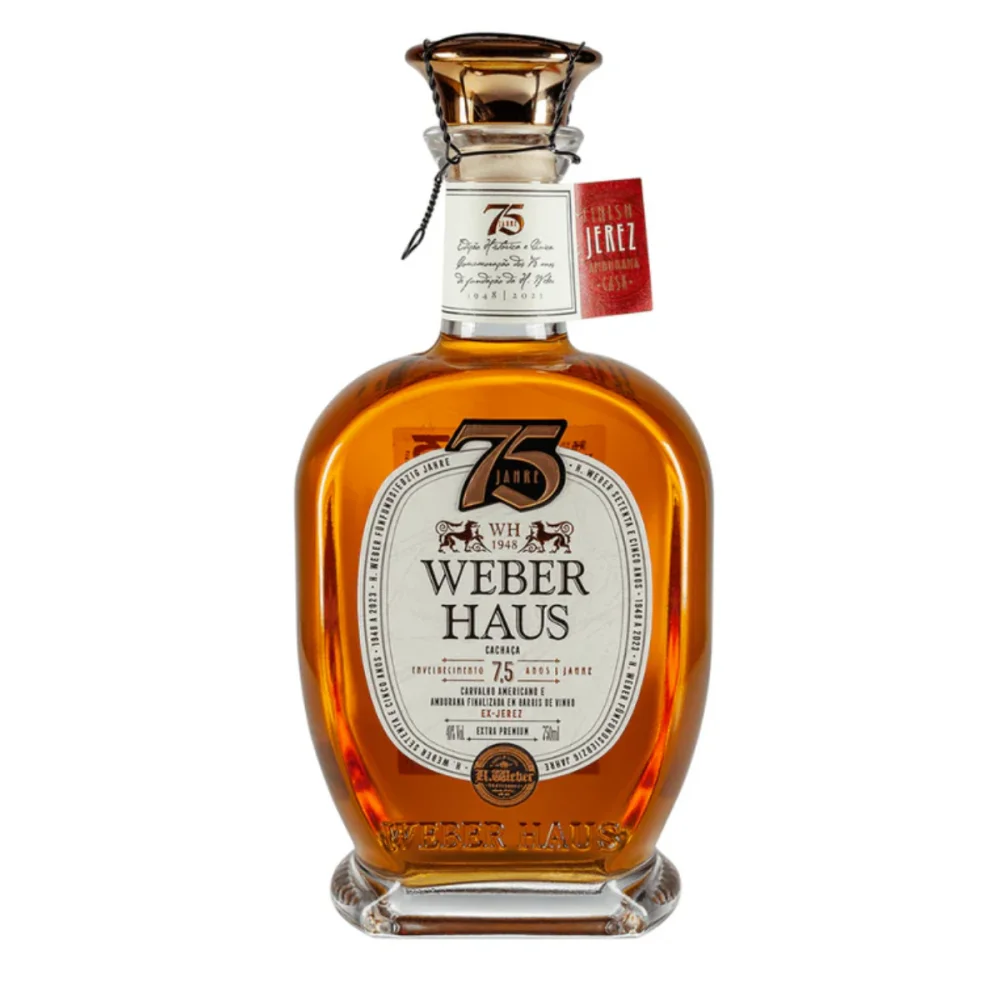 Cachaca Extra Premium 750Ml 7,5 Anos Weber Haus