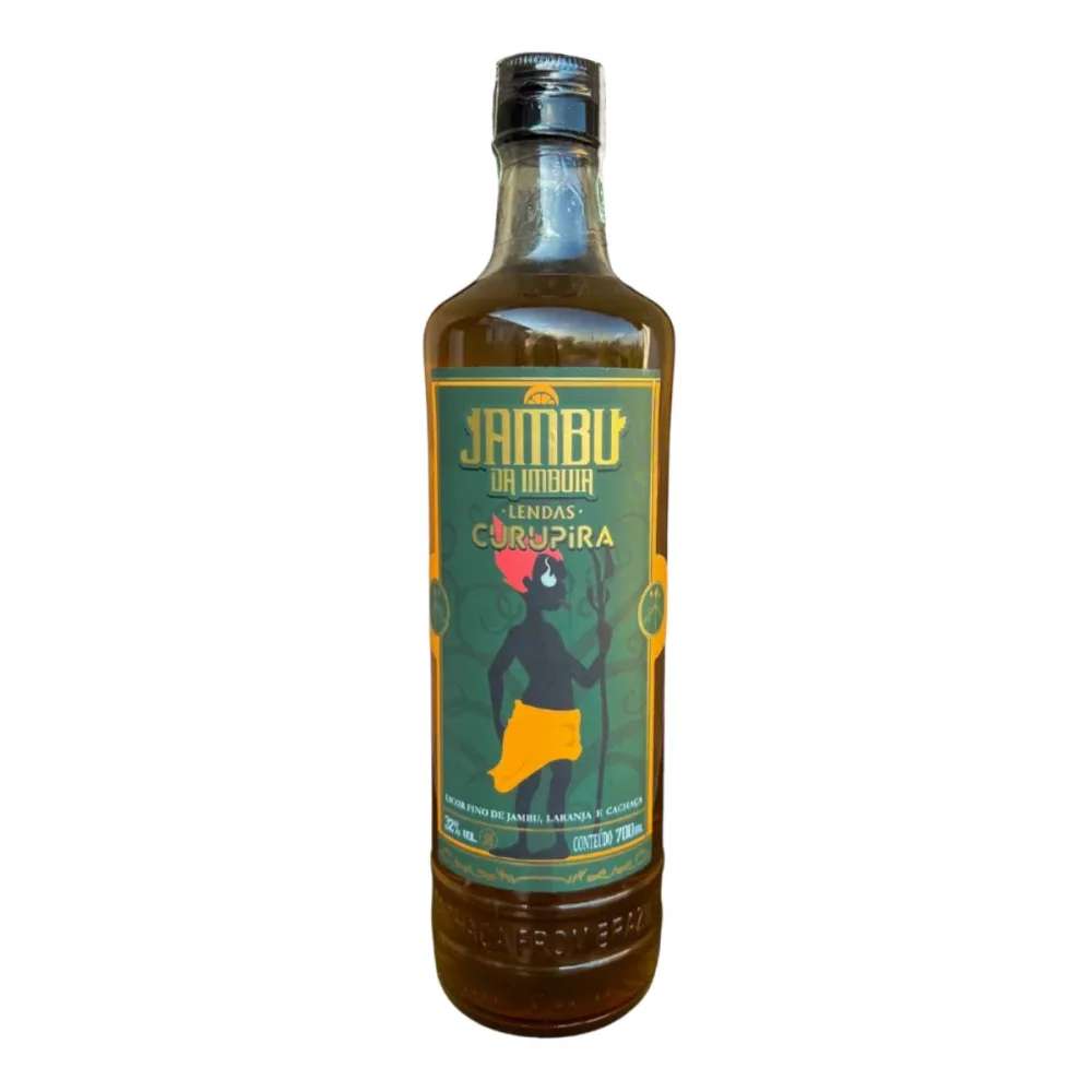 Cachaça Jambu da Imbuia Curupira 700Ml Jambu Jambu da Imbuia