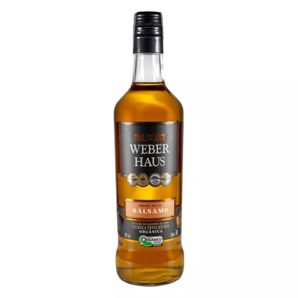 Cachaca Organica 700Ml Balsamo Weber Haus