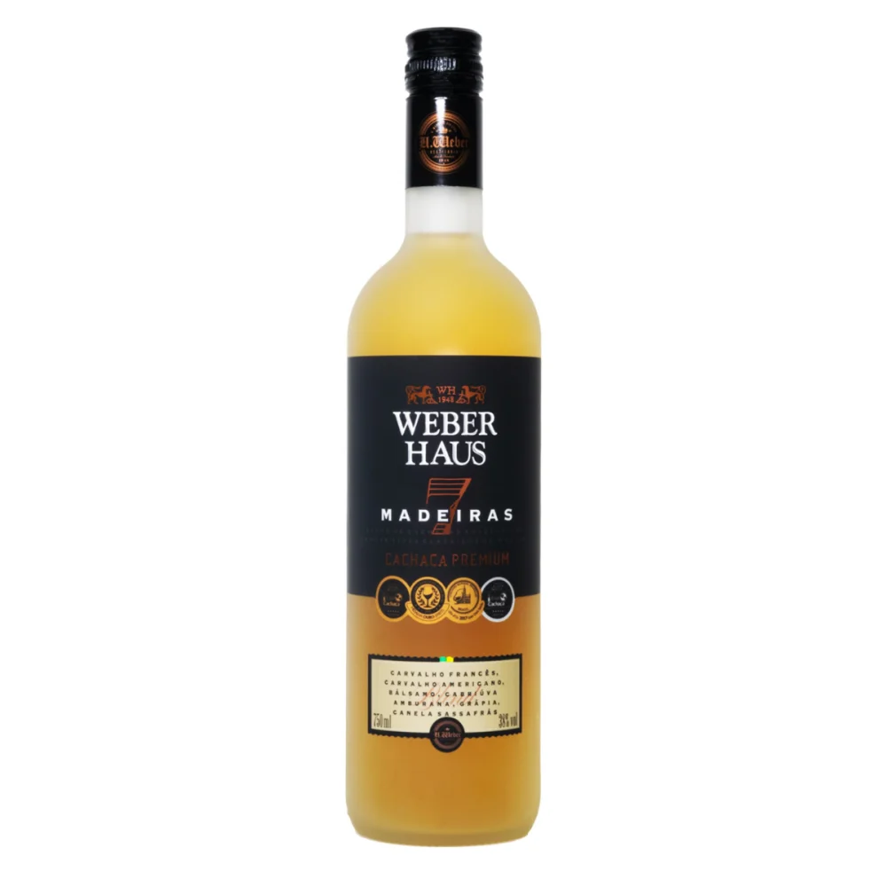 Cachaca Premium 750Ml 7 Madeiras Weber Haus