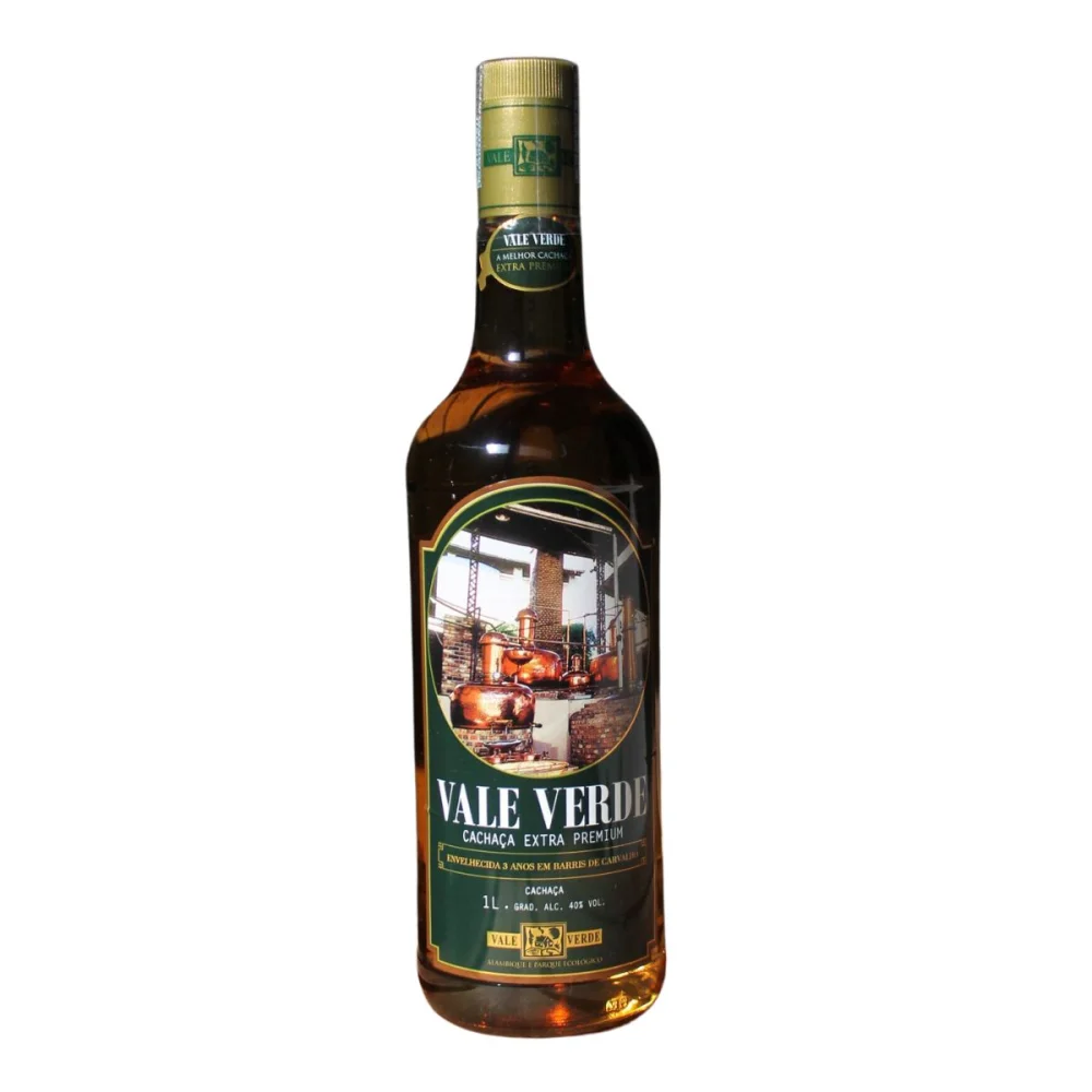 Cachaça Vale Verde Extra Premium 1L Extra Premium Vale Verde