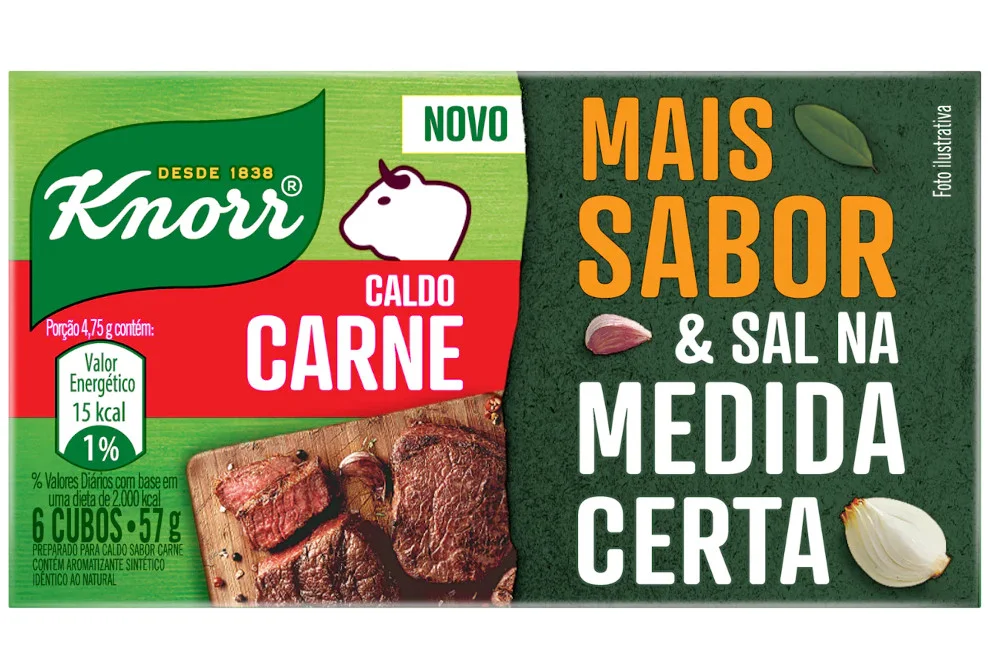 Caldo Knorr Tablete Carne 54G