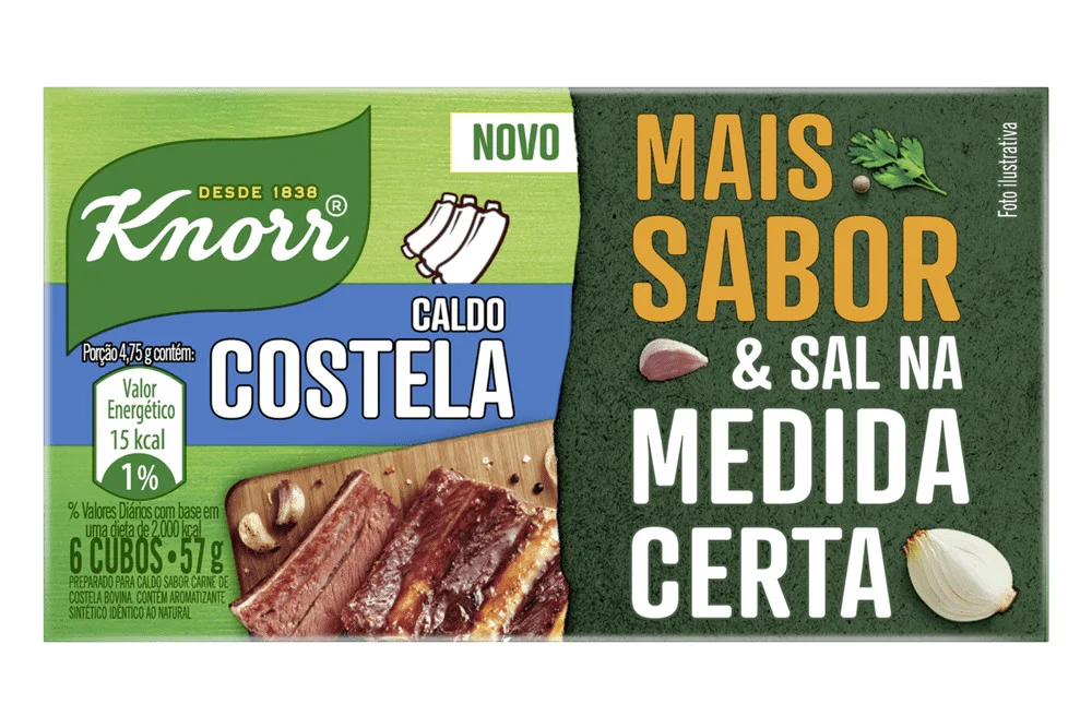 Caldo Knorr Tablete Costela 54G