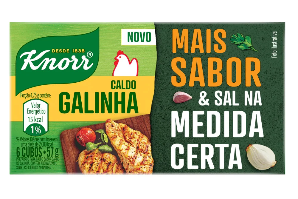 Caldo Knorr Tablete Galinha 54G