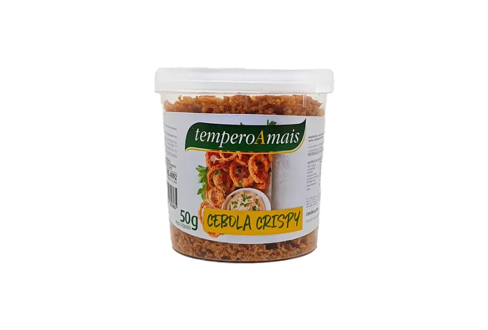 Cebola Crispy Tempero a Mais 50Gr