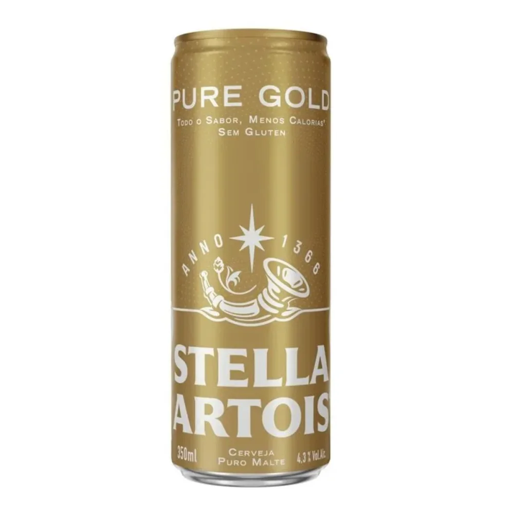 Cerveja 350Ml Lt Pure Gold Stella Artois