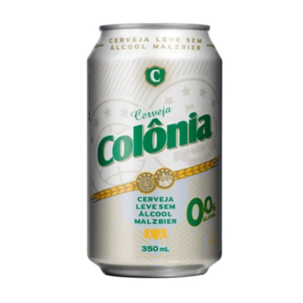 Cerveja 350Ml Malzebier 0% Alcool Colonia