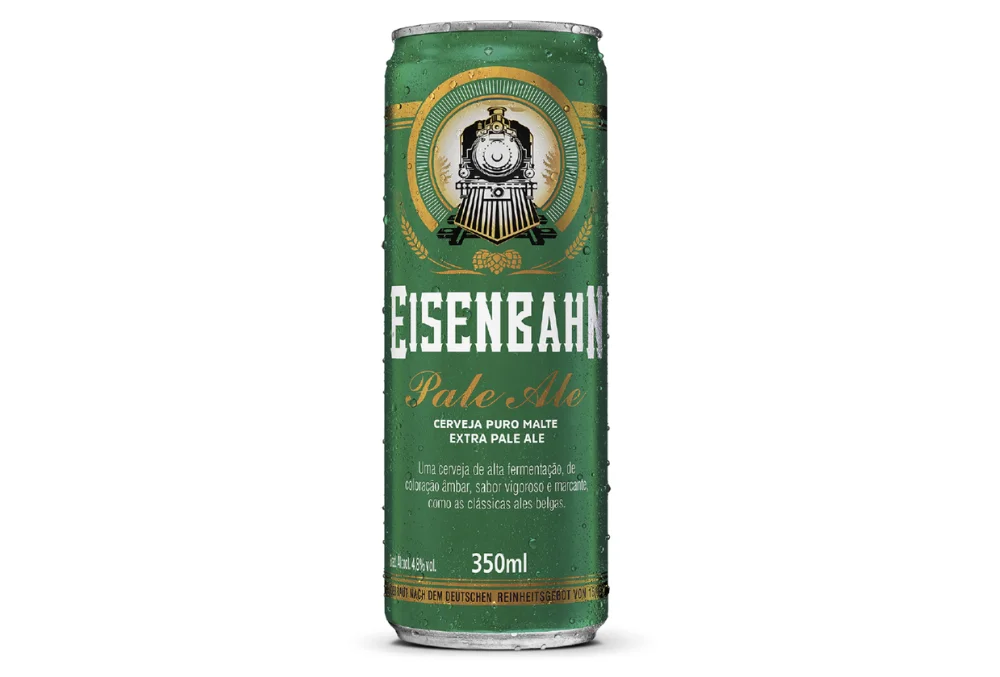 Cerveja Puro Malte Pale Ale Eisenbahn 350Ml 