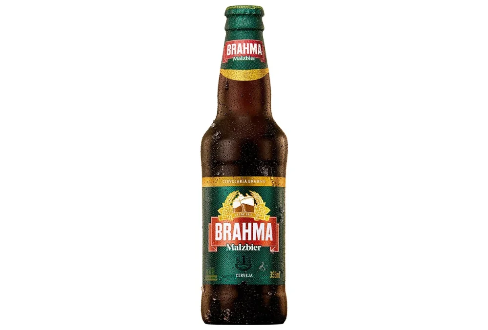 Cerveja Malzebier Long Neck Brahma 355 ML