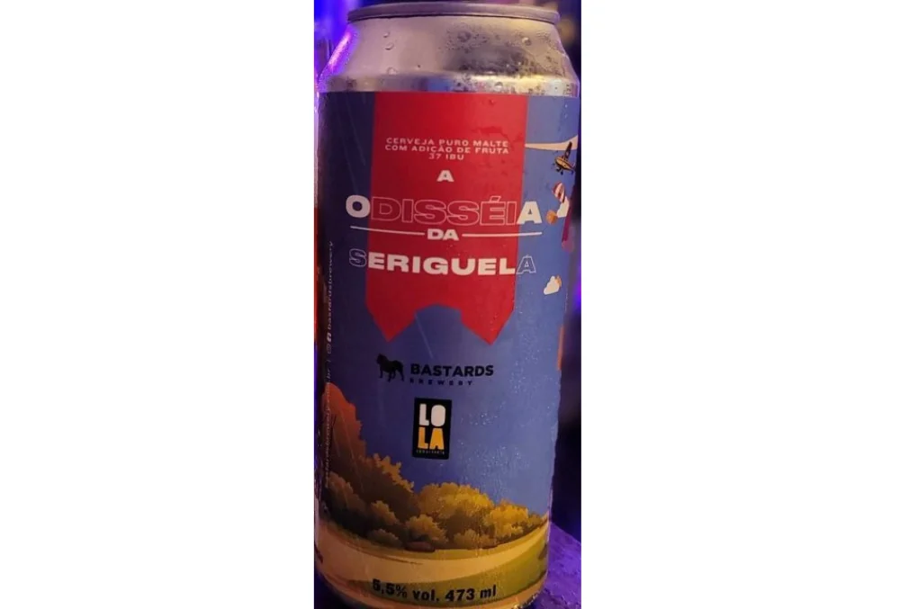 Cerveja a Odisseia da Seriguela Bastards 473Ml 