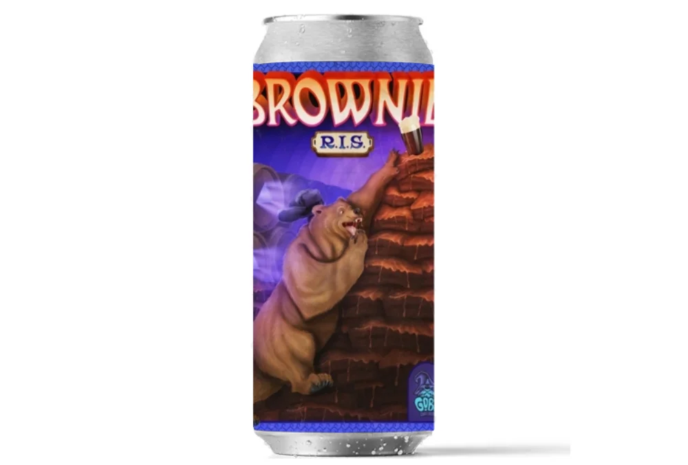 Cerveja Brownie Ris Bastards 473Ml 