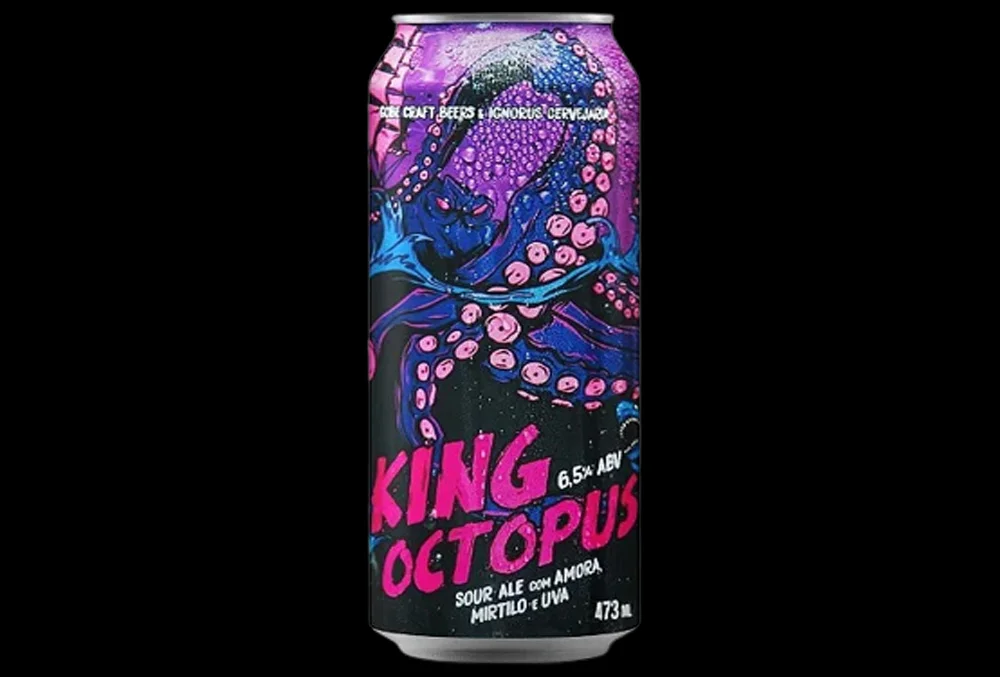 Cerveja King Octopus Bastards 473Ml 