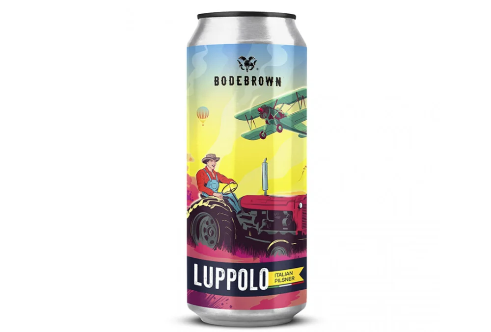 Cerveja Luppolo Italian Pilsner Bodebrown 473Ml