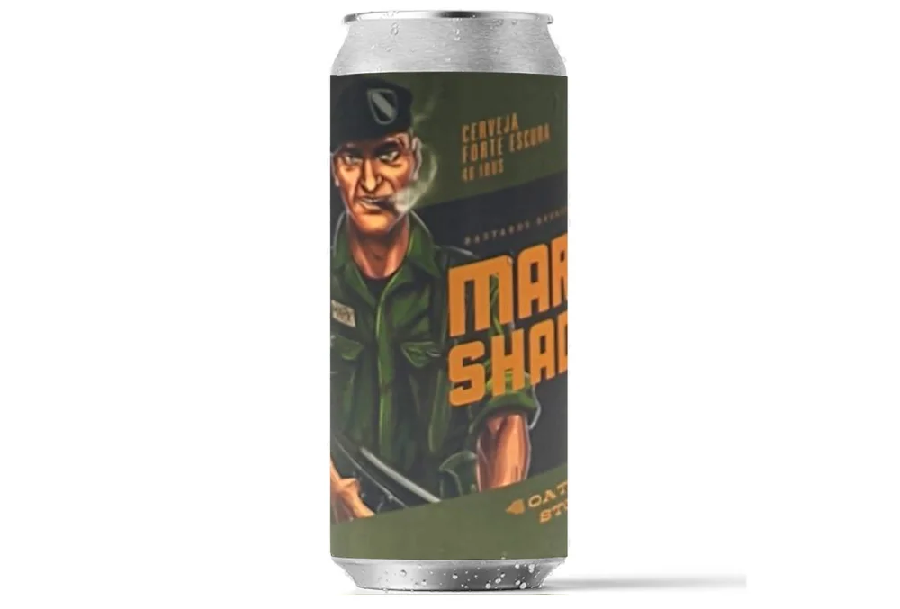 Cerveja Mark The Shadow Bastards 473Ml 