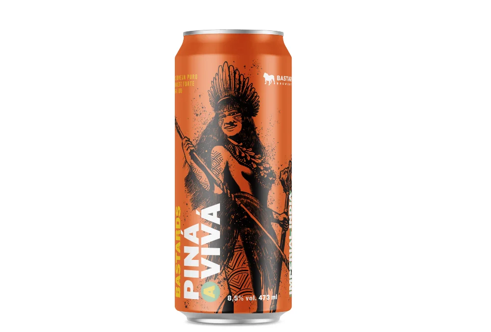 Cerveja Pina a Vivá Bastards 473Ml