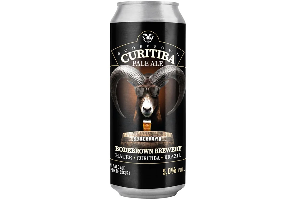 Cerveja Bodebrown Curitiba Pale Ale Lata 473Ml