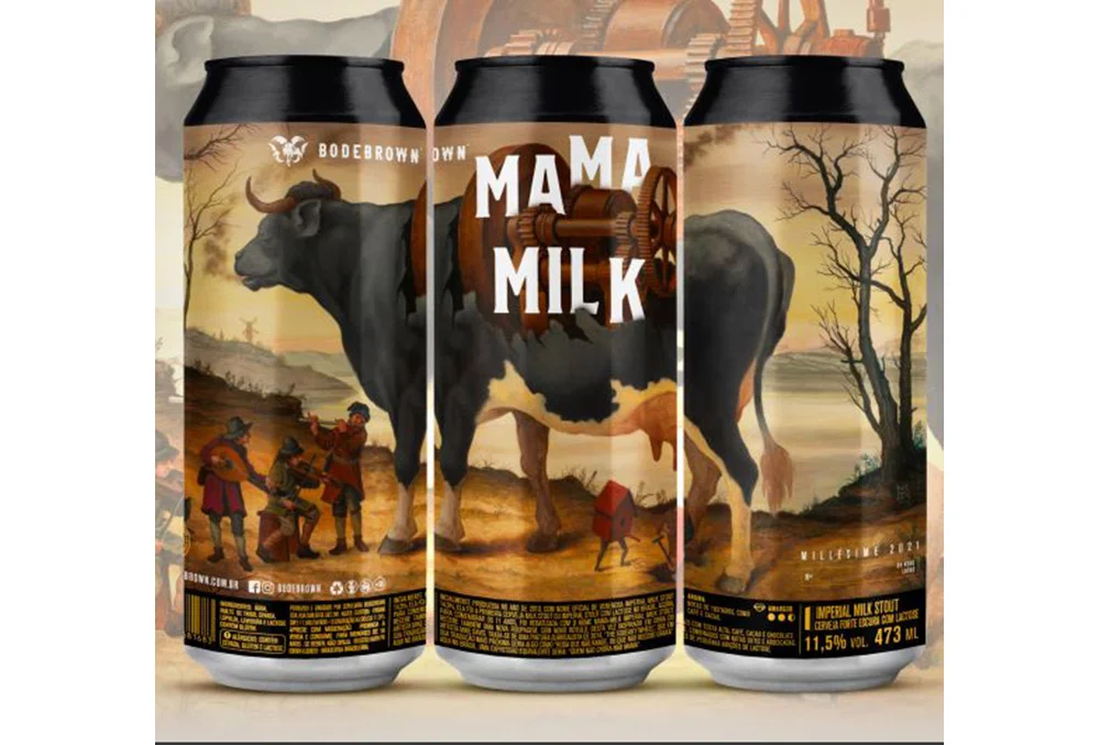 Cerveja Bodebrown Mama Milk 473Ml