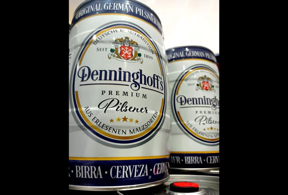 Cerveja Denninghoffs 5L Barril