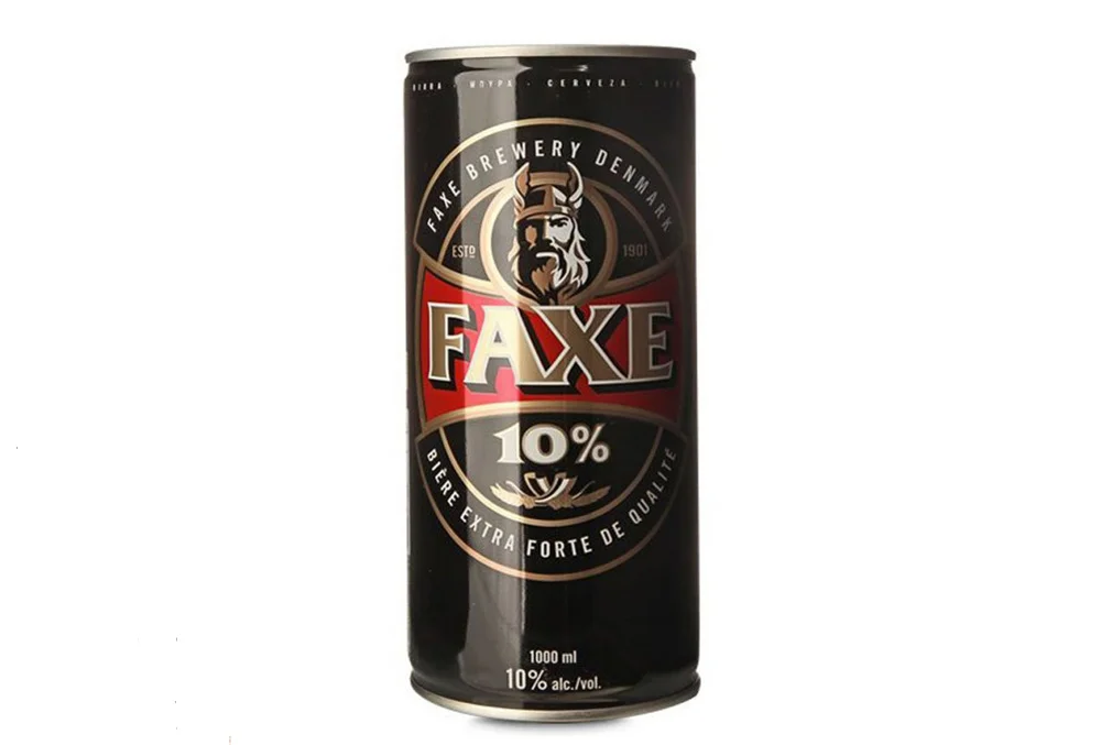 Cerveja Faxe 10 Extra Forte 1000Ml