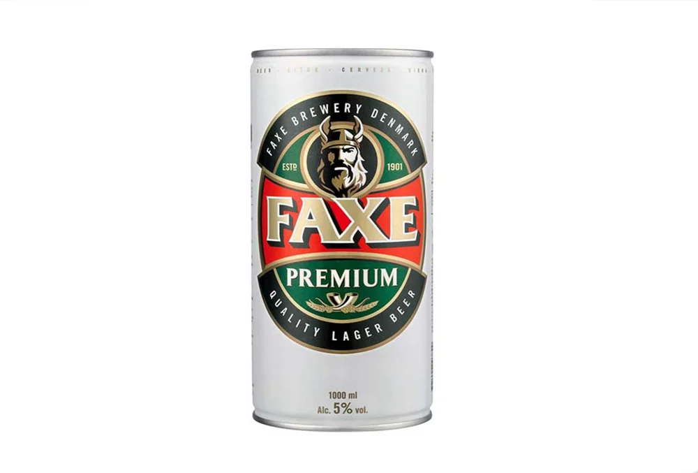 Cerveja Faxe Premium 1000Ml