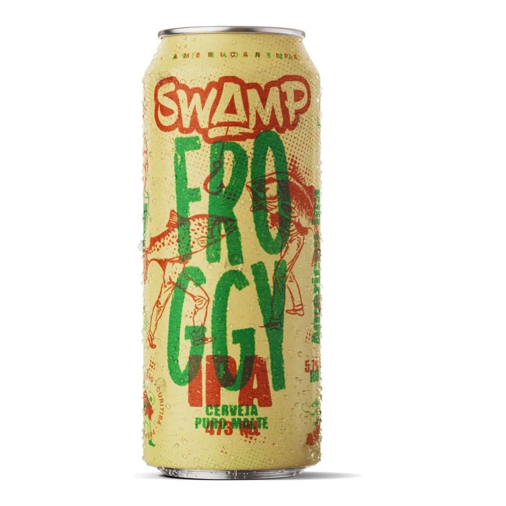 Cerveja Froggy Ipa 473Ml India Pale Ale Swamp