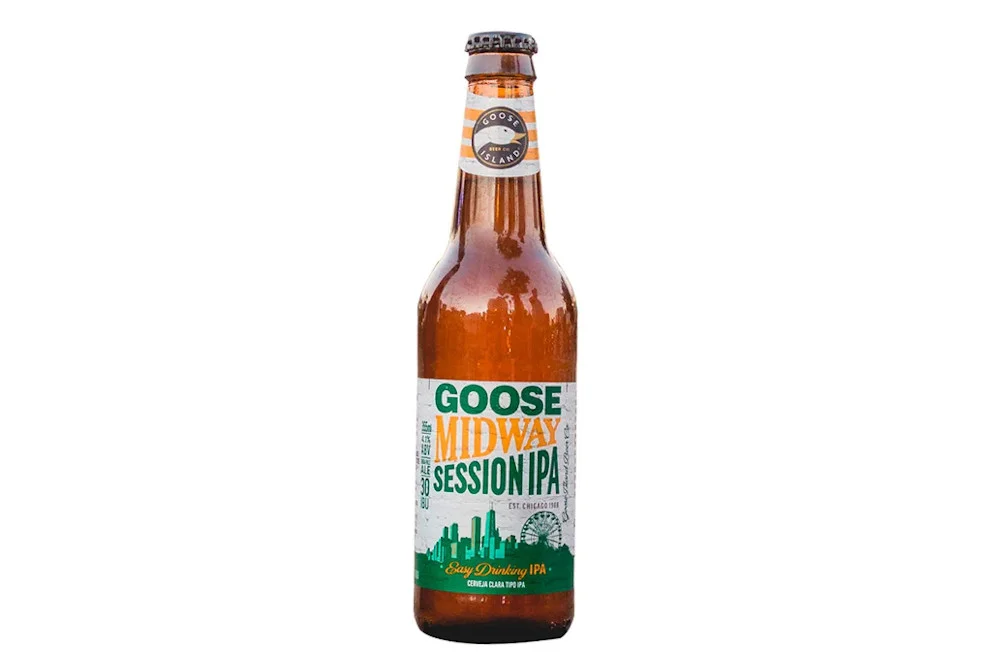 Cerveja Goose Midway Session Ipa Long Neck 355 ML