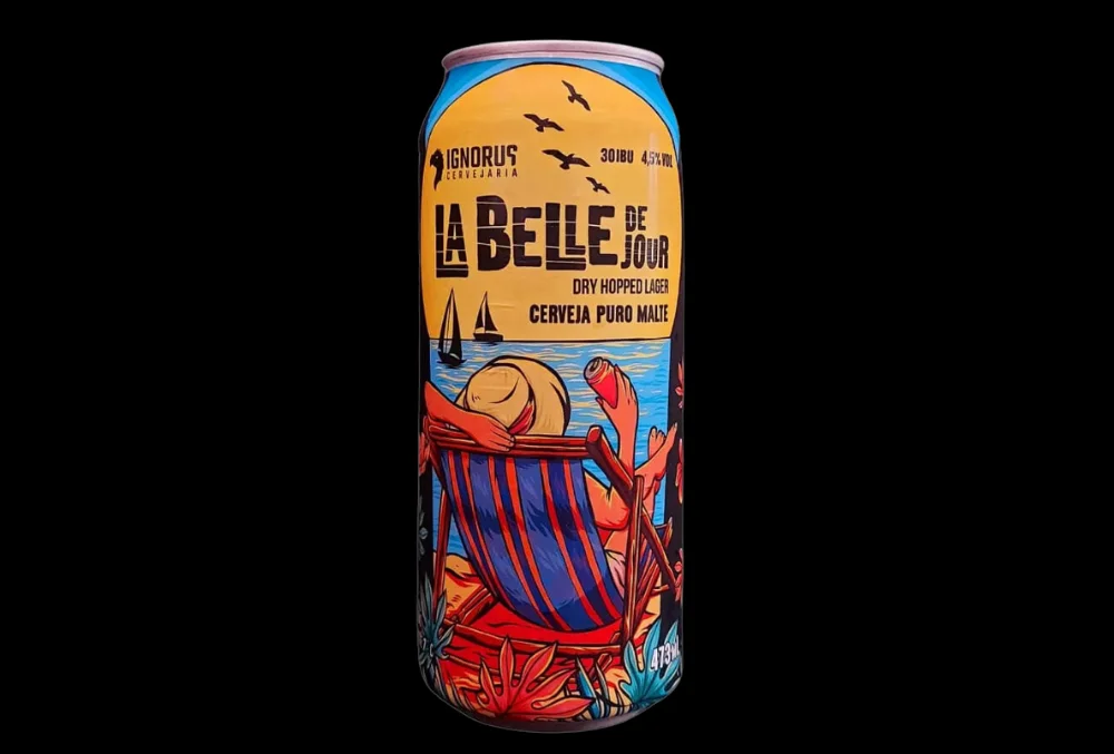 Cerveja La Belle de Jour Puro Malte Ignorus 473Ml