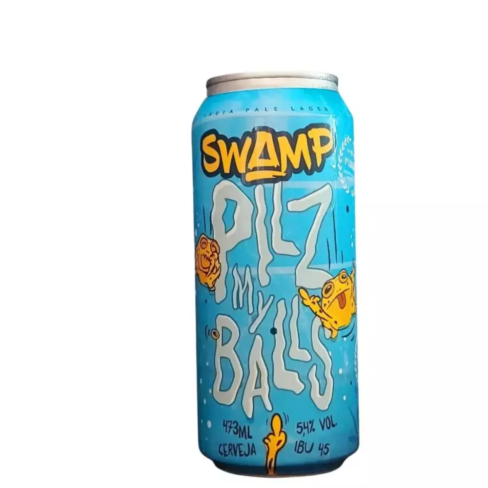 Cerveja Pilz My Balls Lager 473Ml India Pale Lager Swamp