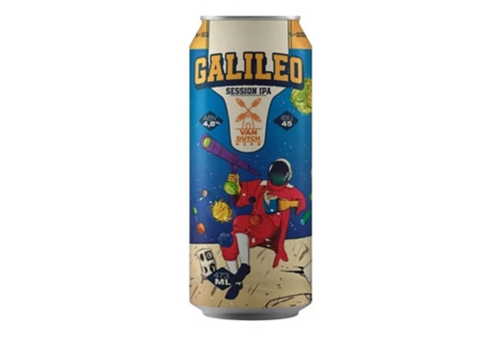 Cerveja van Dutch Galileo Ipa 473 ML