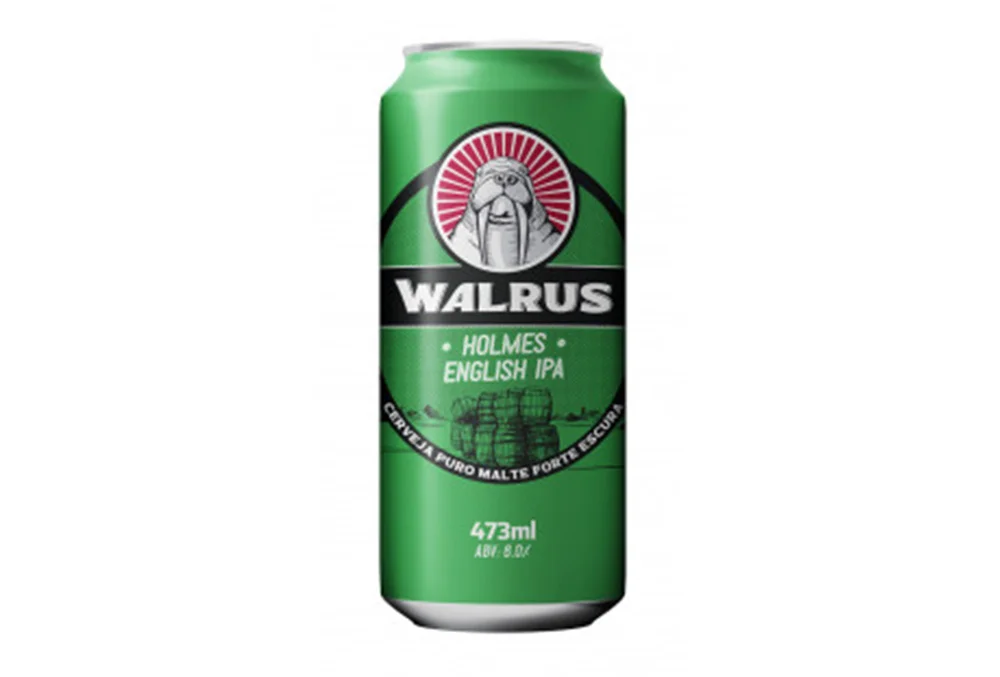 Cerveja Walrus Holmes English Ipa 473 ML