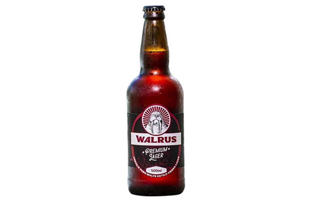 Cerveja Walrus Premiun Lager 500Ml
