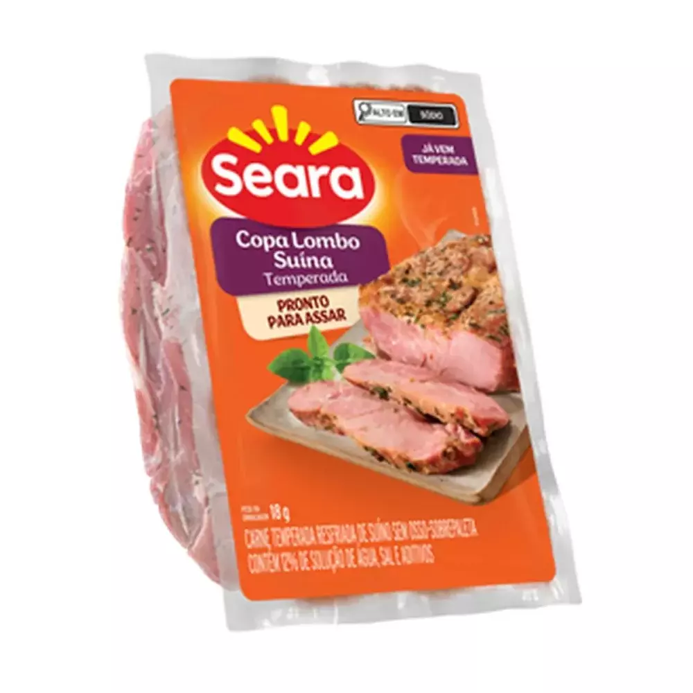 Copa Lombo Suino Temp. Kg Dia a Dia Seara
