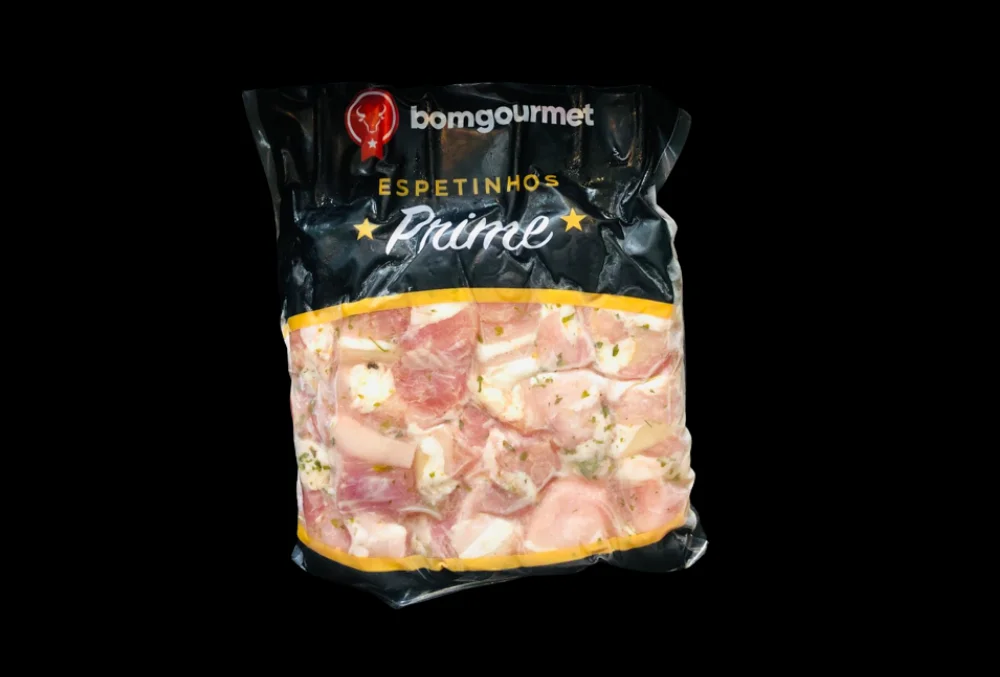 Espetinho de Panceta Bom Gourmet Congelado Kg