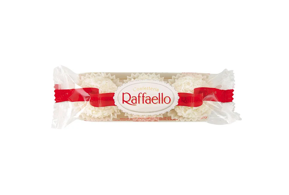 Ferrero Raffaello com 3 - 30 Gramas