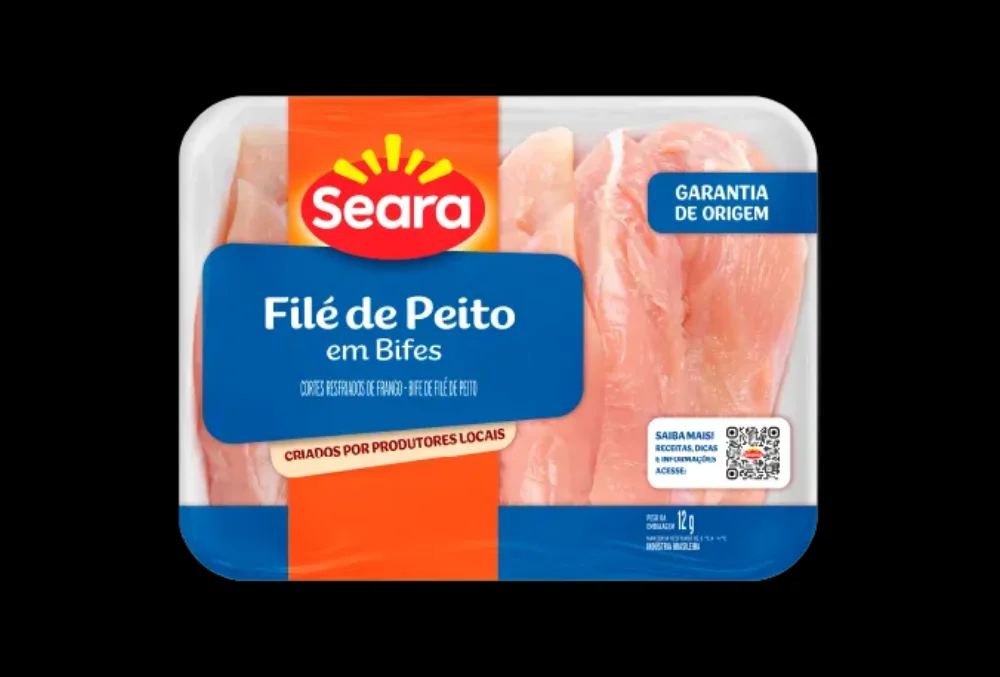 Filé de Peito Bife Seara Kg