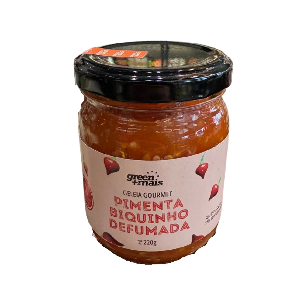 Geleia Pimenta Dedo de Moca Defumada 220G Green Mais