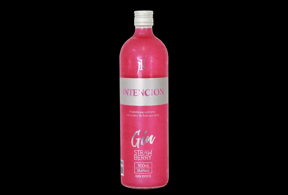 Gin Strawberry Intencion 900Ml