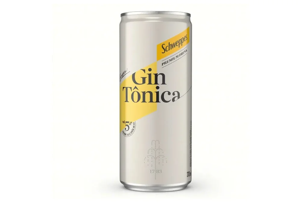 Gin Tonica Premium Schweppes 310Ml