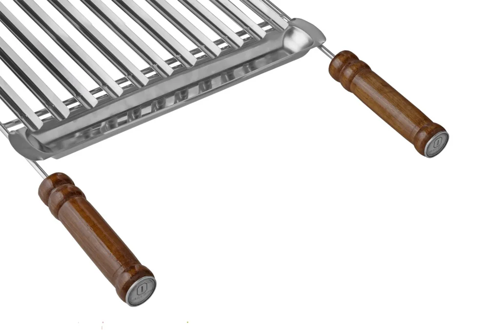 Grelha Grilazer Inox Parrilla Argentina 60X50Cm