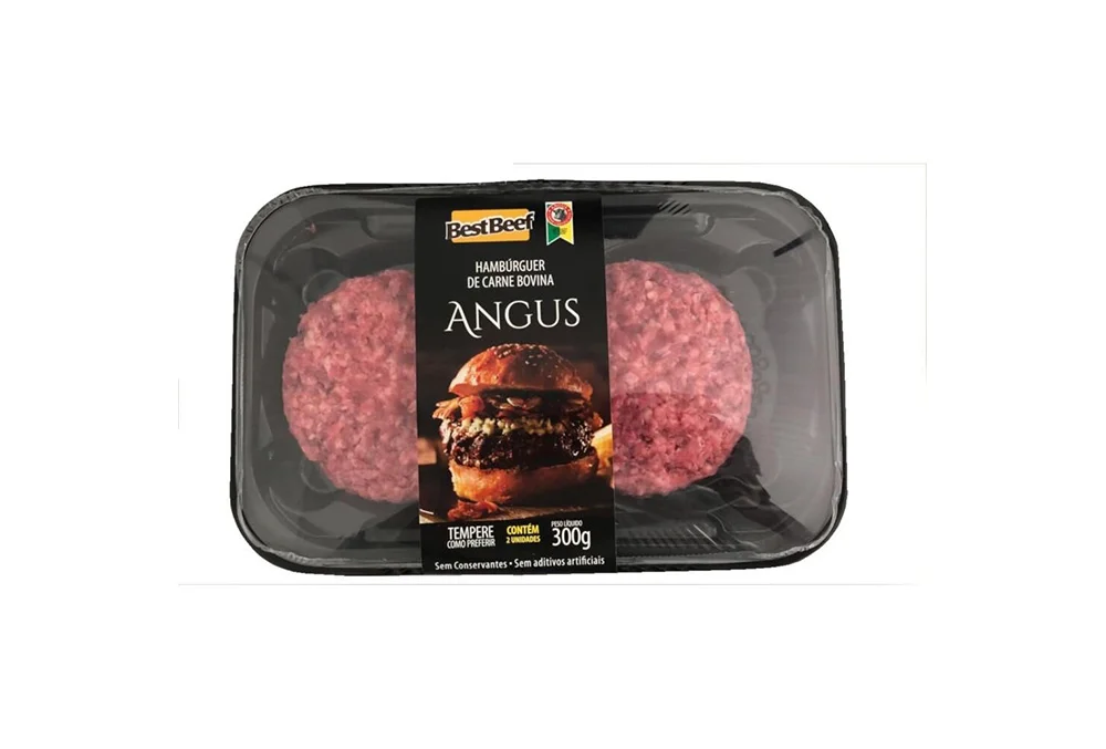 Hambúrguer Angus Best Beef 300G 2 Unidades